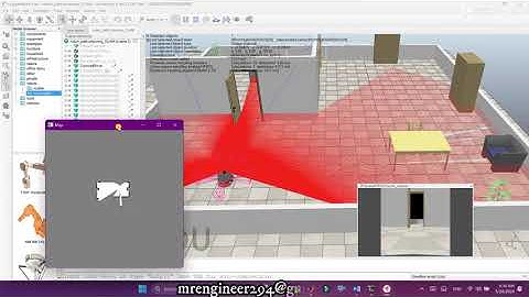 Path planning and Obstacle Avoidance of Mobile robot in Coppeliasim Vrep || SLAM based Pioneer 3-DX