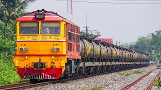 รวมคลิปรถไฟไทยมากกว่า 10 ขบวน | สถานีท่าฬ่อ,วังกรด,พิจิตร | Thai Train Compilation Clips