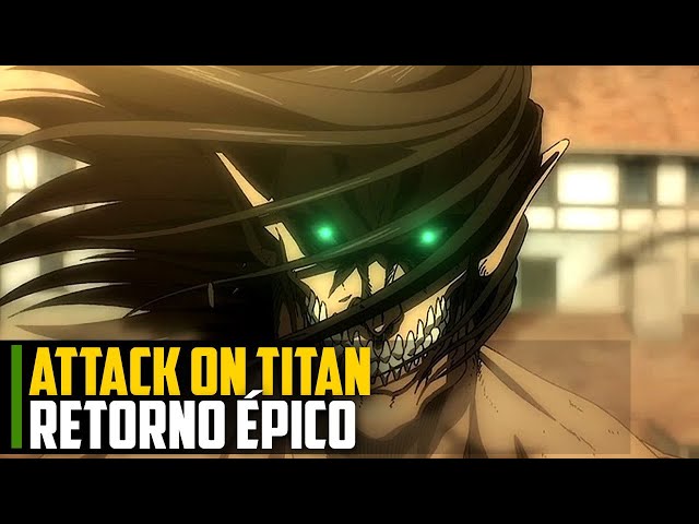 Attack on Titan: Temporada 4 - Primeiro episódio já tem título e