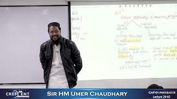 CAF 1 POST BATCH Sir Umer Lecture 29 A2