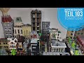 Noppensteinstadt - Teil 103 Hochhaus wird fertig // BlueBrixx Lego