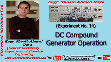 DC Compound Generator Operation (Experiment No. 14) | Electrical Engineering