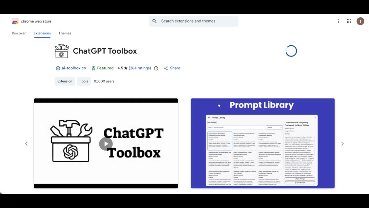 Video thumbnail: How to install AI Toolbox and export ChatGPT conversations