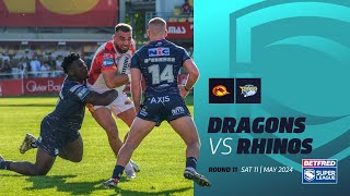 Highlights | Catalans Dragons v Leeds Rhinos | 2024 Betfred Super League, Round 11