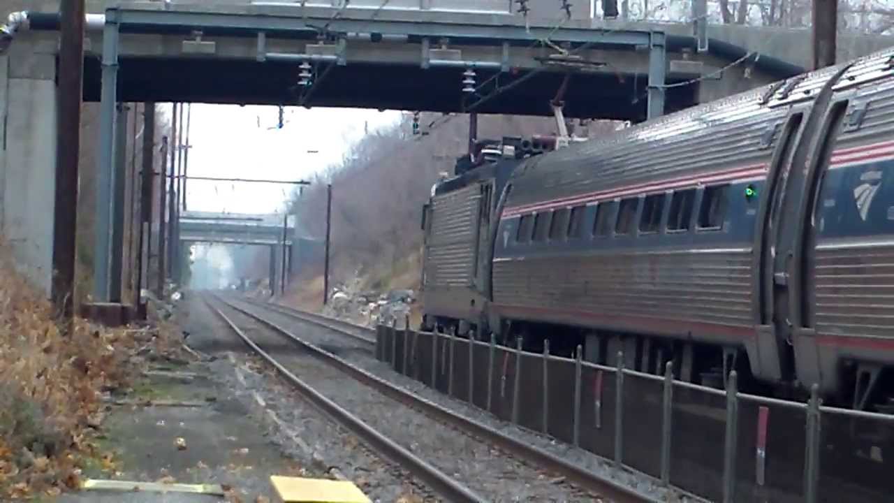 Trains at Mount Joy train station on 12/02/2013 HD YouTube