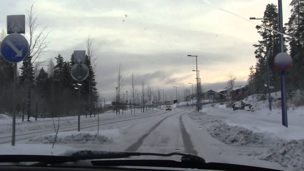 Saaristokatu - Petonen winter sights, Kuopio, Finland