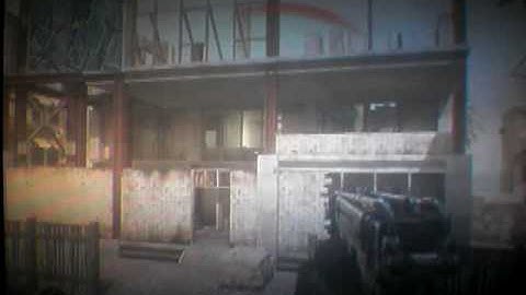 Glitches for Call Of Duty 4 -Backlot- getting on the construction roof.