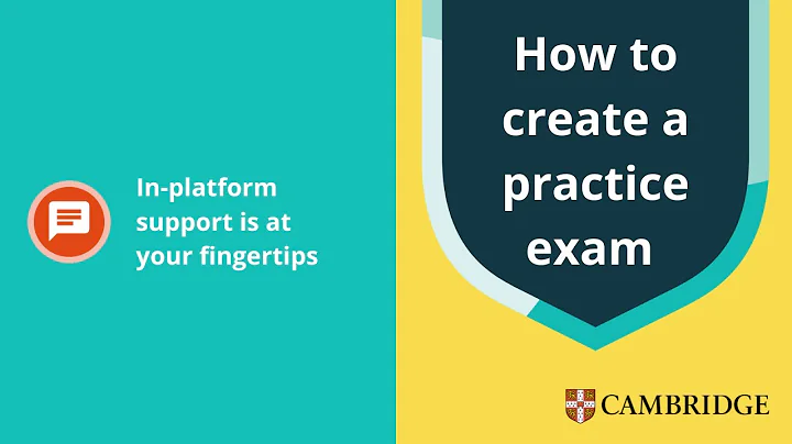 How to create a practice exam - updated