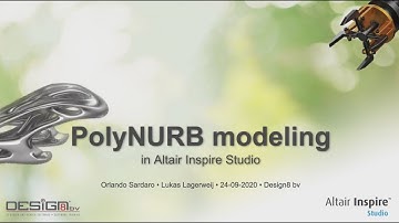 PolyNURBS in Altair Studio 2020 - Díl 1.
