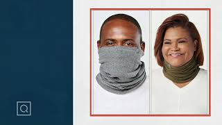UR Wellness Boundary Fleece Neck Gaiter on QVC screenshot 3