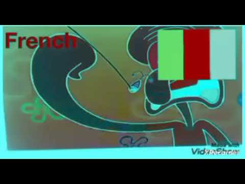 Squidward Screaming in Different Languages - G Major 1-6