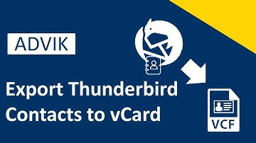 How to Export Thunderbird Contacts to vCard File? Step-by-Step Guide
