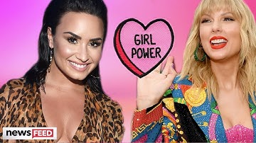 Demi Lovato Squashes BEEF with Taylor Swift!!!