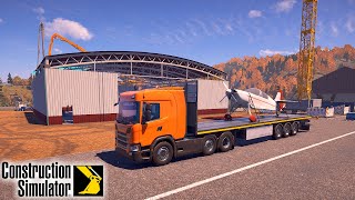 Timelapse👷‍♂️Multiplayer👷‍♂️ Gameplay 🚧 Build An AirField Part 3 🚧Construction Simulator 23 E.U. Map