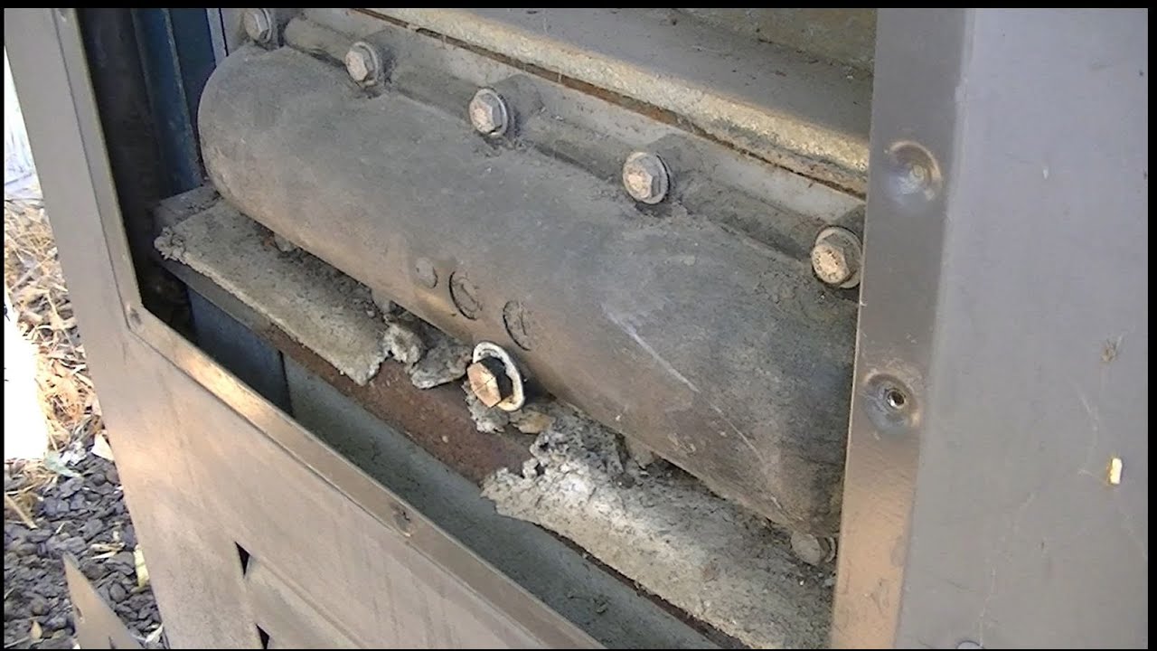Raypak RP 2100 Pool/Spa Heater Leaking at Left Hand Manifold Plug Repaired YouTube