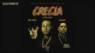 Crecia - Justin Quiles ft Bad Bunny, Almighty ( Official Audio)