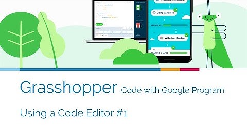 【Code with Google】Grasshopper - Using a Code Editor #1