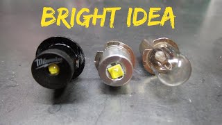 Lets Talk about Work Light Upgrades - Comparing the Milwaukee LED Upgrade Bulb vs a Generic