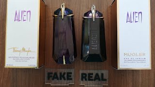 Fake vs Real Alien Thierry Mugler Perfume 90 ML