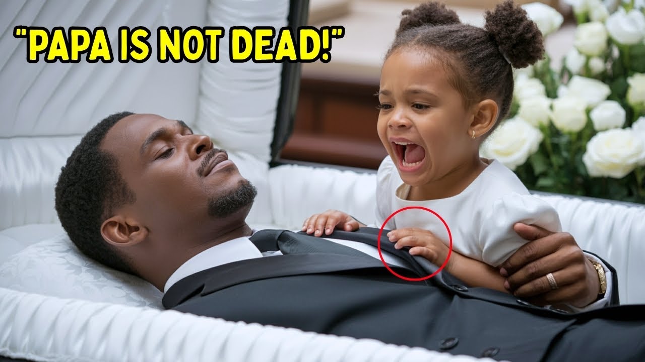 Little Girl Hugs Her Dead Father in the Coffin, What Happens Next Will Shock You... - YouTube