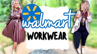 Walmart Fall Fashion Haul! Workwear Finds in Business Casual, Blazers, Dresses and Jeans