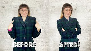 Tailor A Blazer Or Jacket: How To Remove Shoulder Pads