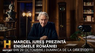 Marcel Iureș prezintă Enigmele României | Din 29 octombrie, în exclusivitate la HISTORY Channel