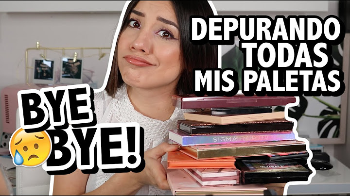 DEPURANDO TODAS MIS PALETAS ¿LO LOGRE?