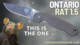 Ontario Rat 1.5 #knifereview #knifedisassembly