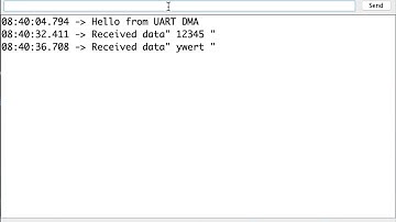 Full Duplex UART using DMA on STM32L053