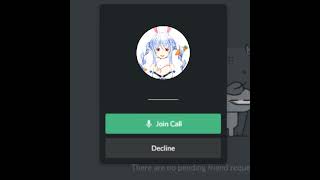 Pekora Tries to Call You on Discord