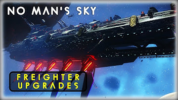 How to get FREIGHTER UPGRADES | No Man