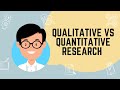 Differences of Qualitative and Quantitative Research | English &amp; Tagalog | Research | JC Archives