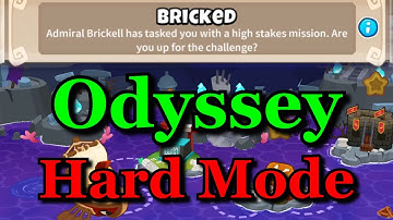 BTD6 Odyssey - Hard Mode - Minimum Monkey Knowledge - Tutorial / Guide (Bricked)