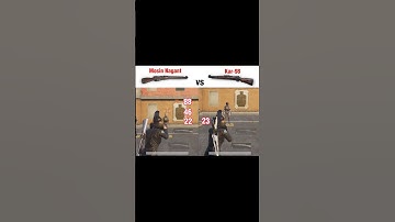 Mosin Nagant vs Kar-98 damage 😱#pubg #pubgtipsandtricks
