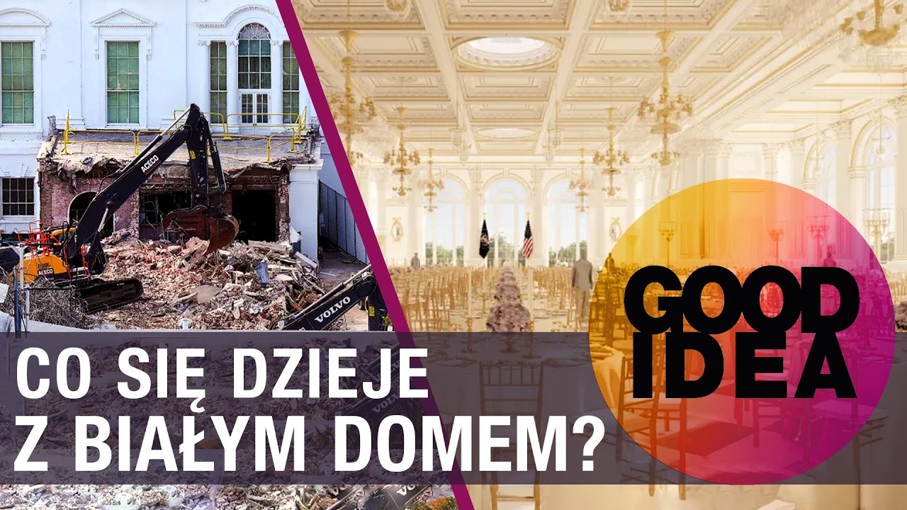PRZEBUDOWA Białego Domu! Jaka będzie nowa Sala Balowa? | GOOD IDEA