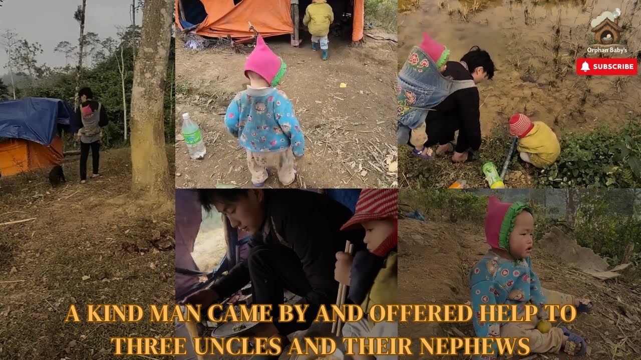 A Kind Man Passed By and Helped an Uncle and Two Orphaned Nephews