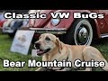 Classic VW BuGs Cruises to the Bear Mountain State Park NY Classic Car Show
