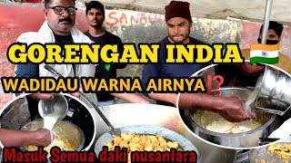 GORENGAN BAWANG INDIA🇮🇳‼️AIR ADONANNYA BENING BET⁉️ INDIAN STREET FOOD || KEHIDUPAN DI INDIA