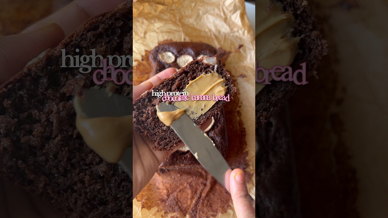 🍌high protein banana bread