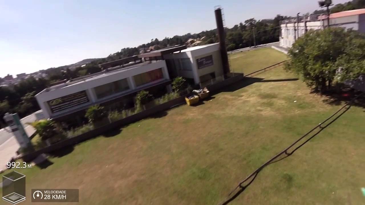 Drani V1 2.0 - quarto vôo com câmera acoplada - imagens aéreas de Aldeia da Serra - YouTube