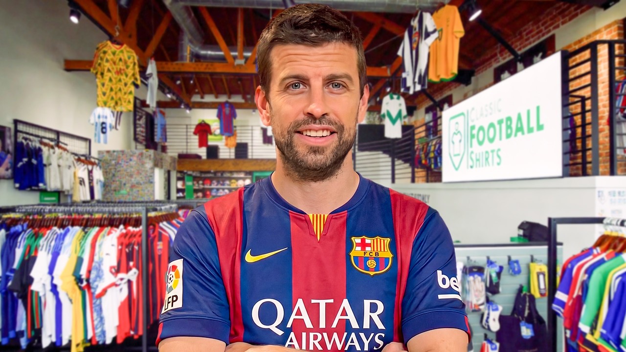 Gerard Piqué shirt collection video thumbnail