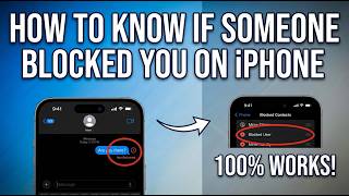 How to Know If Someone Blocked You on iPhone