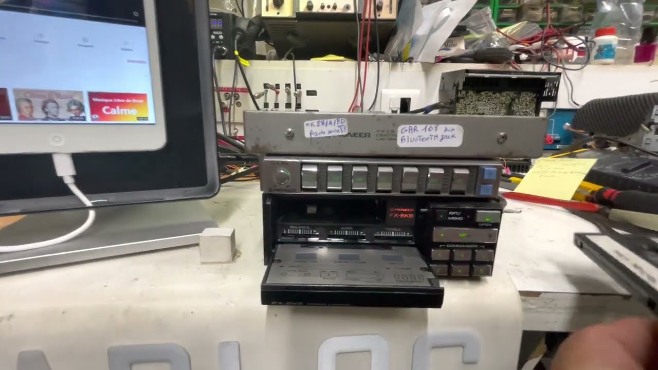 Pioneer EQ-E01 FX-EK6 GM-E04 ロンサムカーボーイ カーオーディオ セット