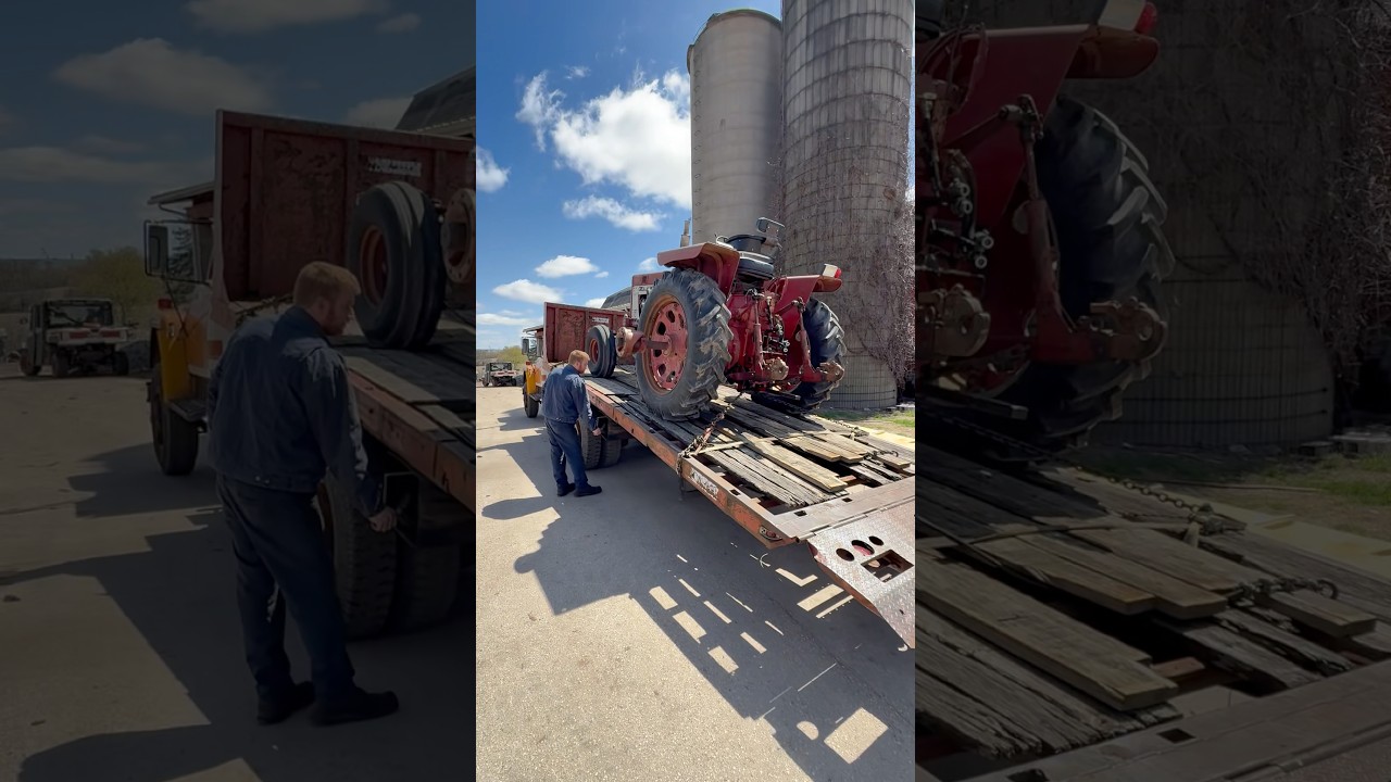 Farmall 706 is back home after costly repairs! 🚜 🛠️ Ready for work! 💪🏽 