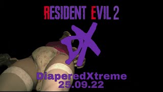 Claire Redfield Diapered Against The Zombies In Resident Evil 2 - 250922