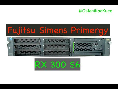 Opis Fujitsu Simens Primergy RX300 S6 servera 2x Xeon x5675 3.07Ghz 64Gb ddr3