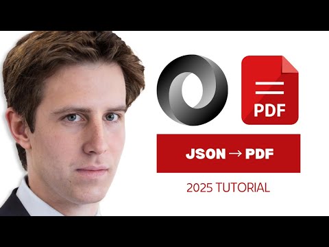 How To Convert JSON File To PDF 2025