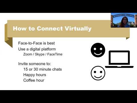 Buff Up Your Skills: Virtual Networking | CU Boulder