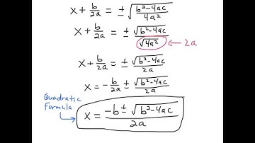 7.5: Using the Quadratic Formula to Solve Quadratic Equations